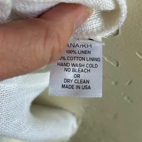 NRK by Anarkh NWOT 100% linen tunic top/dress. Laganlook artsy luxury designer - Picture 6 of 7